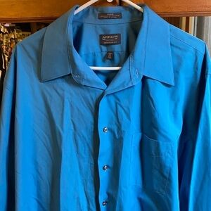Men’s Arrow  XXL Poplin Long Sleeve Dress Shirt